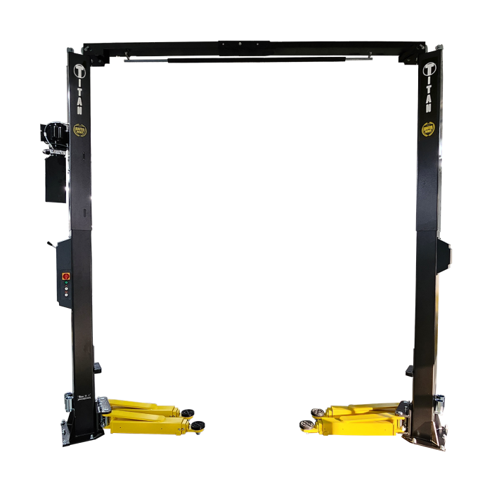Titan Master Series 12,000lb 2-Post Clear Floor Style Lift - #HD2P-12KMSC